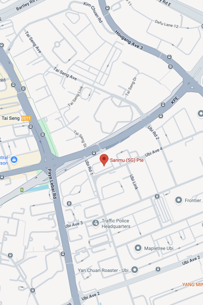 google maps view of sanmu sg office